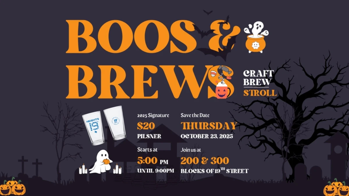 Boos & Brews original event poster